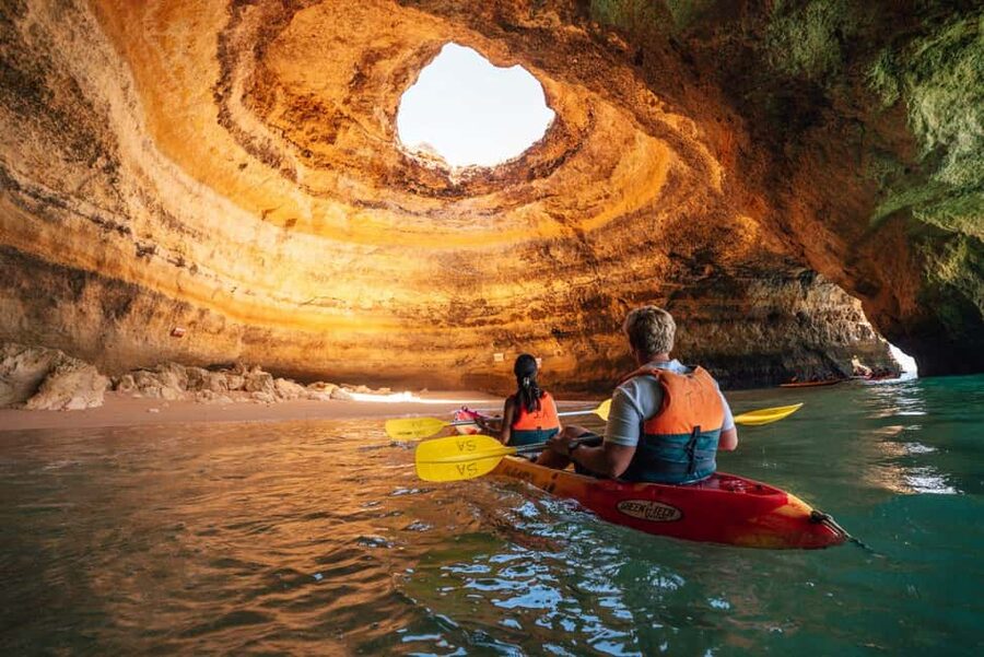 Benagil: Guided Kayaking Tour to the Benagil Cave - Starting at Benagil Beach