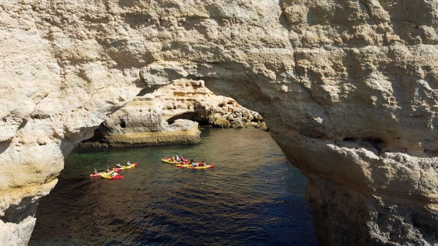 Benagil: Kayaking Adventure in Benagil Caves & Marinha Beach - Key points to know before you book