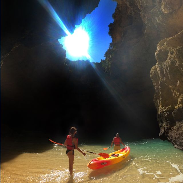 Benagil: Kayaking Adventure in Benagil Caves & Marinha Beach - What to bring, and what to leave behind