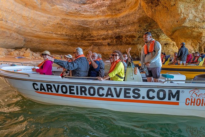 Benagil Long Boat tour (From Carvoeiro to Praia da Marinha) - Following the Seven Hanging Valleys