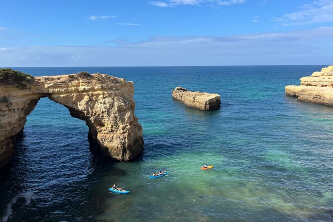 Benagil, Marinha & Albandeira - Kayak w/ Local Guide - Paddling the Algarve cliffs and sea passages