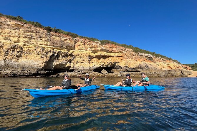 Benagil, Marinha & Albandeira - Kayak w/ Local Guide - Extra caves and quiet corners after Benagil