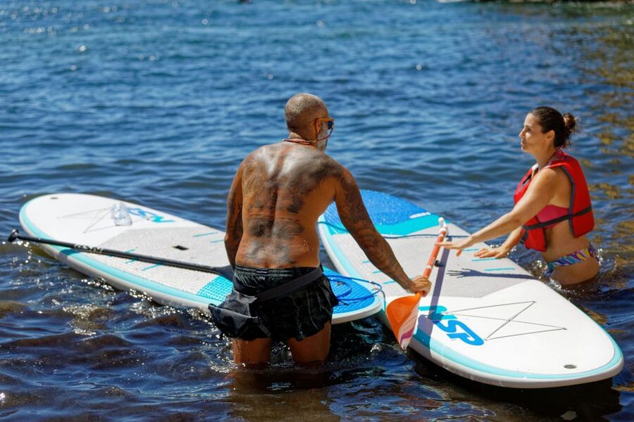 Benagil: Stand-up Paddle Board or Kayak Tour - A clear lesson before you paddle out