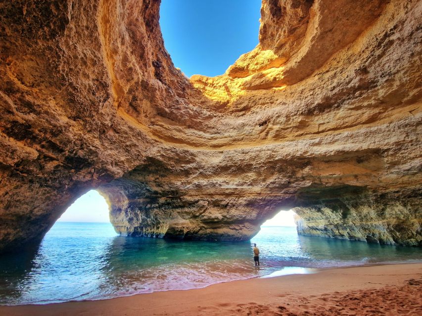 Benagil: Sunrise or Sunset Sea Kayak Tour - Inside Benagil Cave