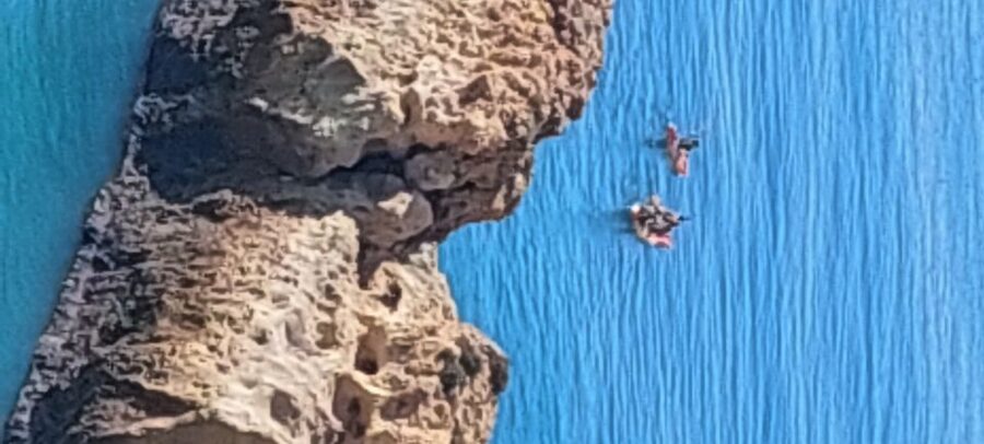 Benagil: Sunrise or Sunset Sea Kayak Tour - Smaller caves and rocky arches nearby
