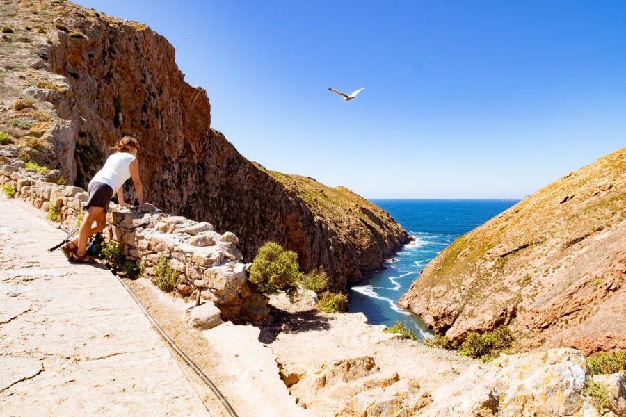 Berlengas The Atlantic Frontier: Day Tour from Lisbon - A smaller boat around the fort and caves
