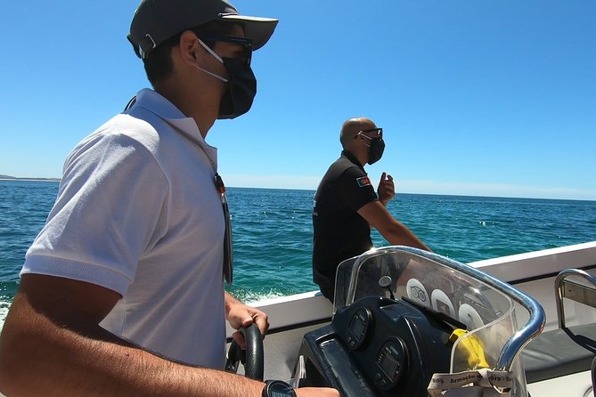 Boat Trip to the Benagil Caves from Armação de Pêra - Barranco and Marinha, two very different coastal scenes