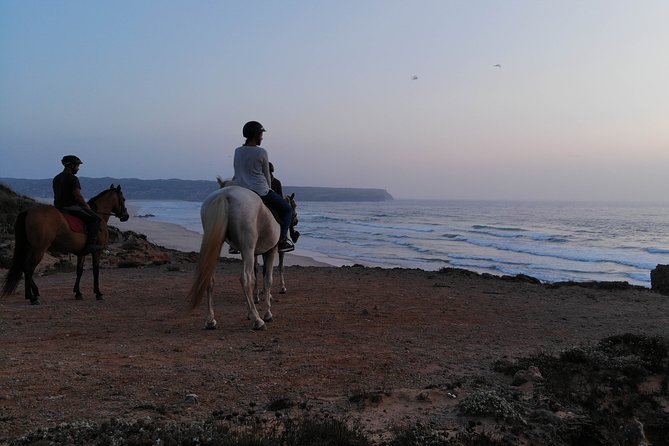 Bordeira Beach - Horse Riding Tour at Sunset - Crossing the dunes and reaching the cliffs