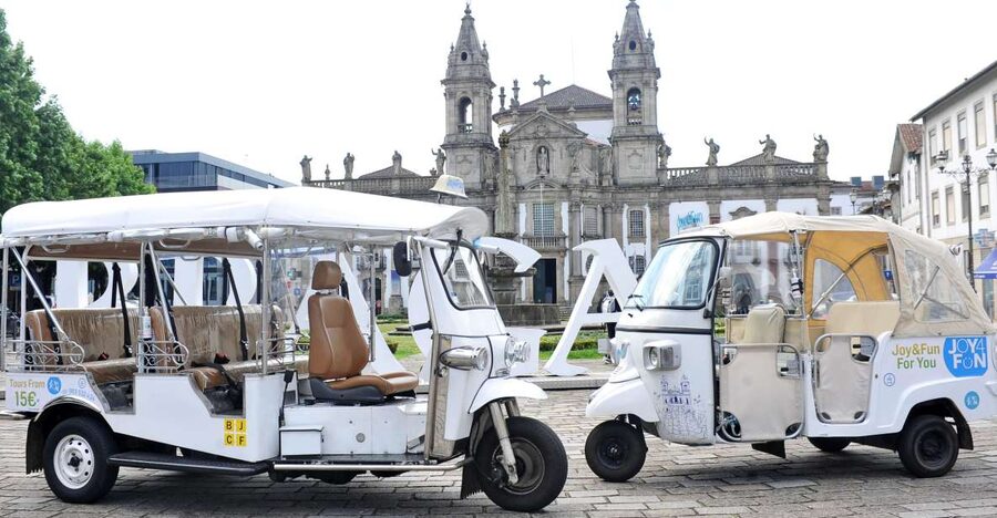 Braga: Tuk Tuk City Tour - Through Braga’s old streets and public squares