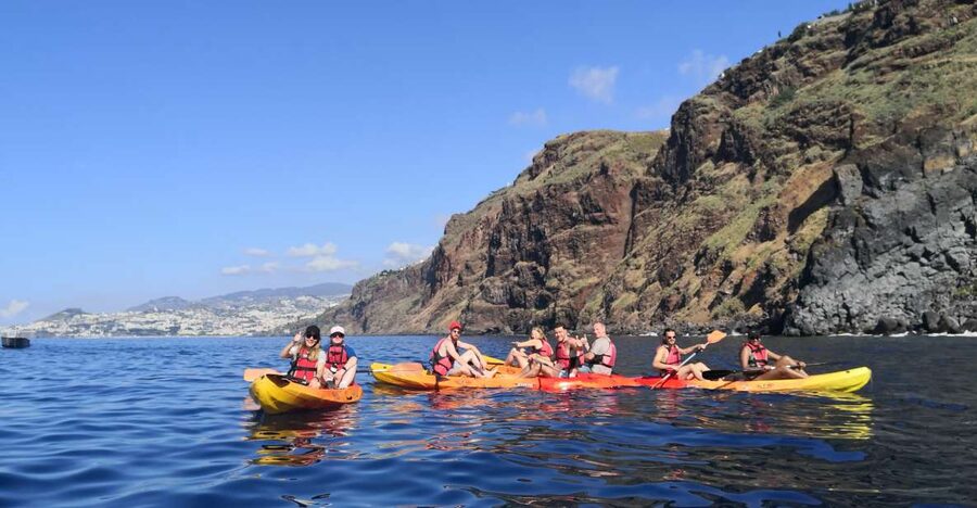 Caniço, Madeira: Marine Reserve Kayak & Snorkelling Tour - What kayaking is really like