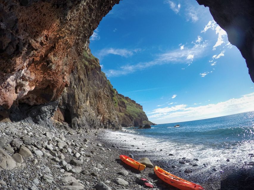 Caniço, Madeira: Marine Reserve Kayak & Snorkelling Tour - Snorkeling with fish beside the beach