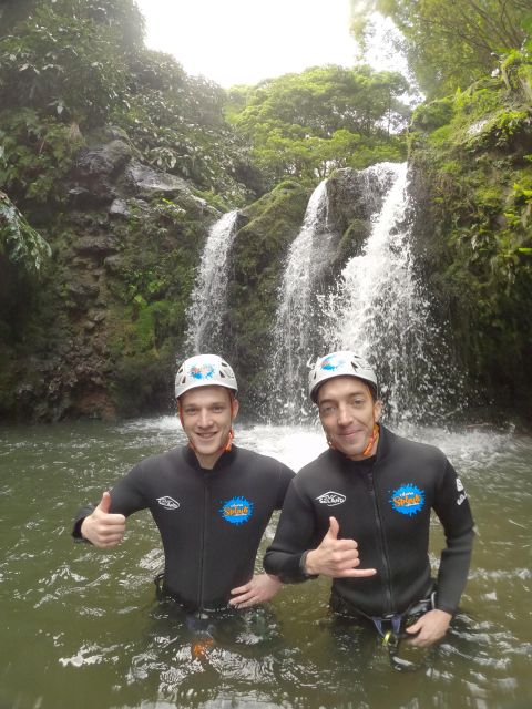 Canyoning in Ribeira dos Caldeirões - Small groups make a noticeable difference