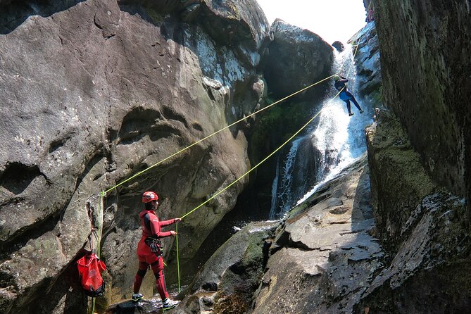 Canyoning Tour - Rappelling, jumps, and the lagoon