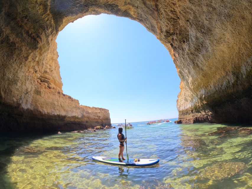 Carvoeiro: Benagil Cave Kayak Tour with 4k Photos - Paddling through the Algarve’s limestone coast