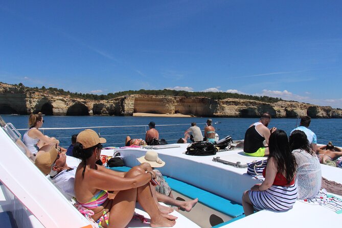 Catamaran BBQ on the Beach: Cruise to Benagil Caves - A beach BBQ with fish, meat, and vegetarian options