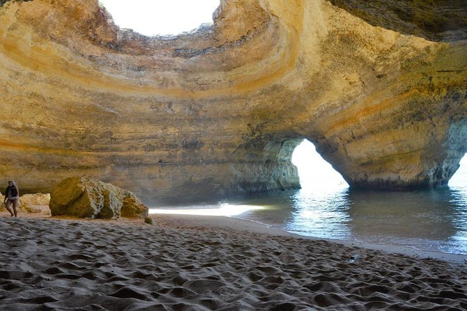 Caves and Dolphin Watching Cruise from Albufeira - Praia da Marinha, one of the scenic highlights