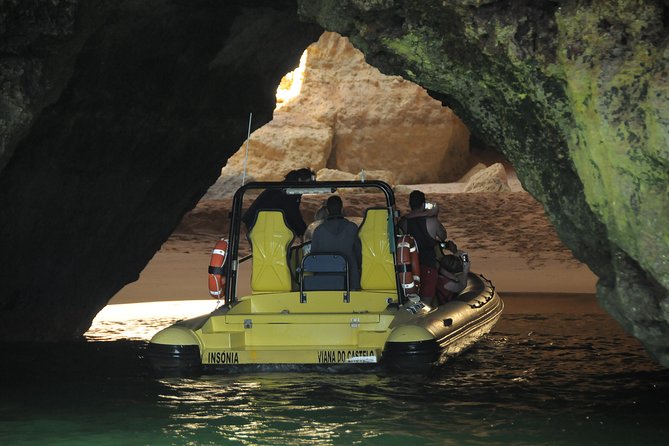 Caves and Dolphin Watching Cruise from Albufeira - Algar de Benagil from the water