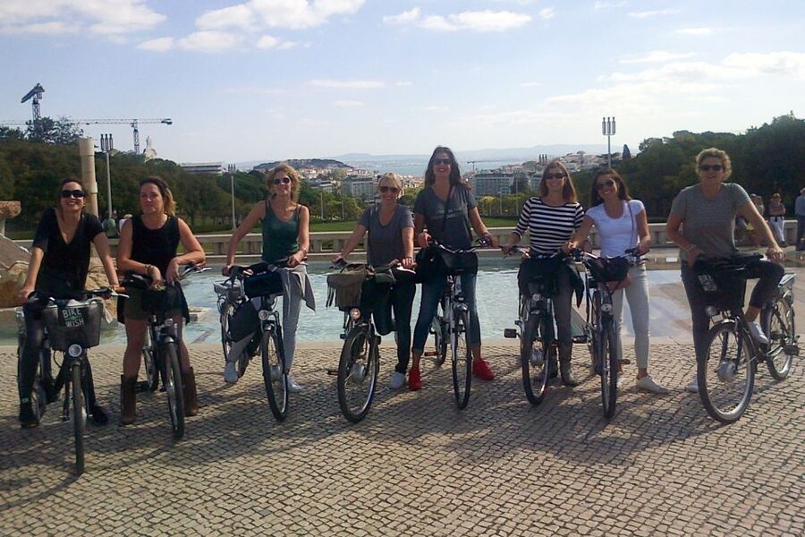 Central Lisbon 3-Hour Guided E-Bike Tour - Along Bairro Alto toward the Tagus