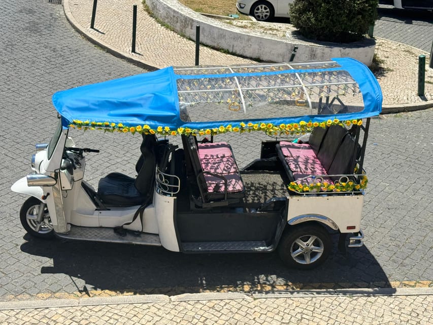 City Highlights Eco Tuk Tours - Santa Luzia, Portas do Sol, and Lisbon from above