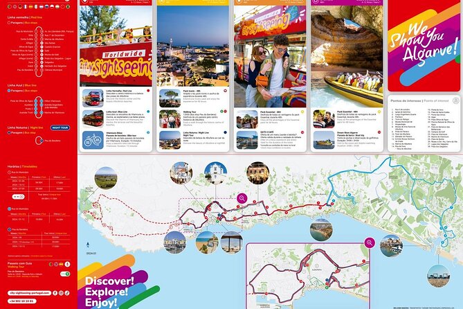 City Sightseeing Albufeira Hop-On Hop-Off Bus Tour - The western route: marina, São Rafael, Galé, and Salgados