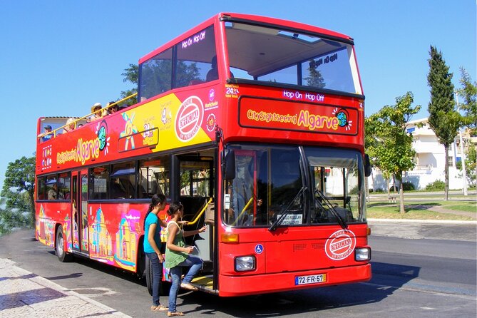 City Sightseeing Albufeira Hop-On Hop-Off Bus Tour - Audio commentary, music, and the onboard experience