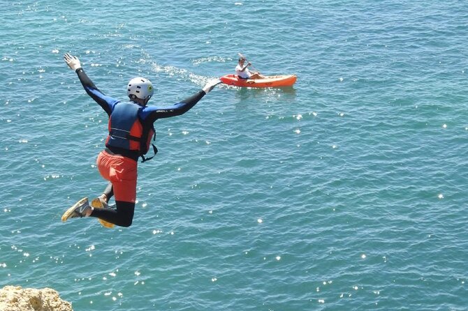 CLIFF JUMPING tour - Coasteering in Albufeira - How High Are the Jumps?