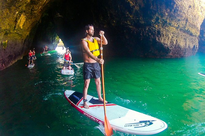 Cliffs & Caves Stand Up Paddle Adventure - The quiet beach and swimming break
