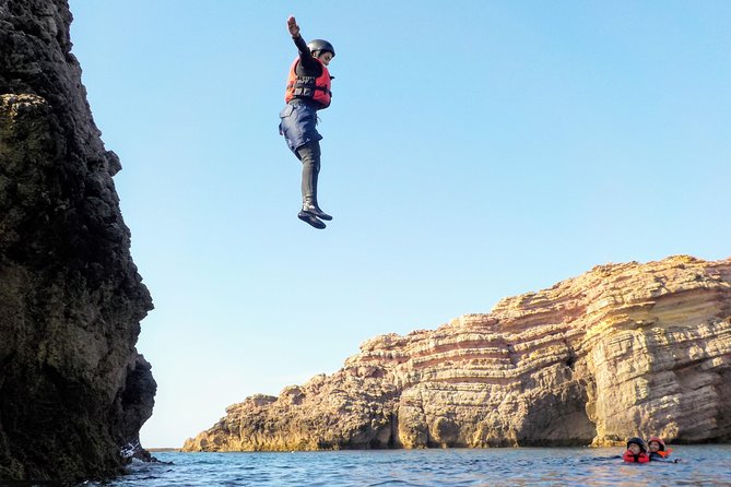 Coasteering and Cliff Jumping Near Lagos - From Raposeira to the Praia da Ingrina coast