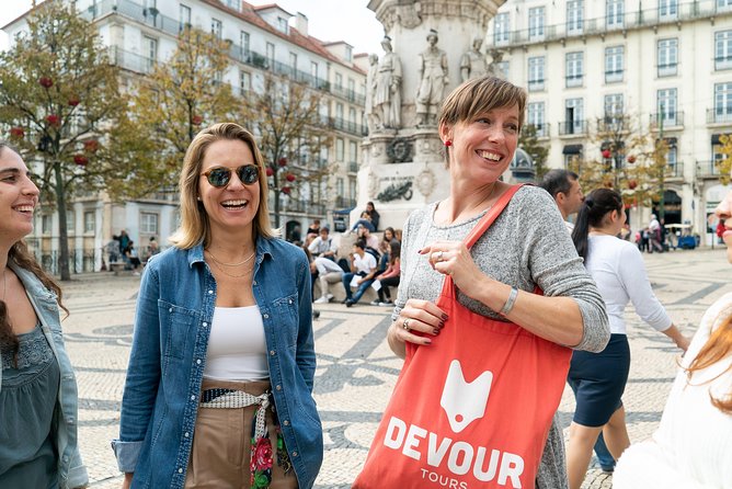 Devour Lisbon: The Ultimate Portuguese Food Tour - Walking through Baixa, Chiado, and Cais do Sodré