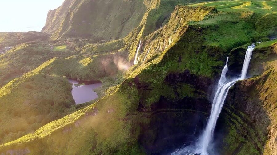 Discover Flores – Full-Day Tour | Island of Your Dreams - Poço do Bacalhau, the day’s easiest swim