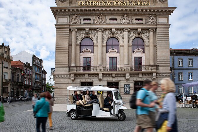 Discover Porto's Highlights on a 2-Hour Private Electric Tuk Tuk - Ponte do Infante opens the view across the Douro