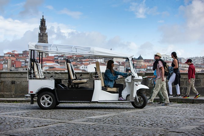 Discover Porto's Highlights on a 2-Hour Private Electric Tuk Tuk - Porto Cathedral gets a short but important pause