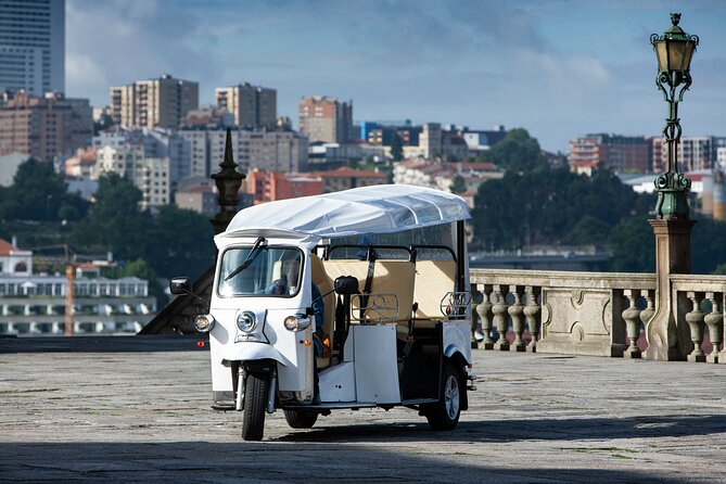 Discover Porto's Highlights on a 2-Hour Private Electric Tuk Tuk - Batalha brings together theater and city life