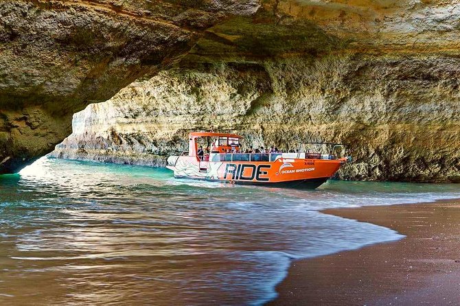 Dolphin Watching and Caves Cruise - Entering Benagil Cave for about 10 minutes