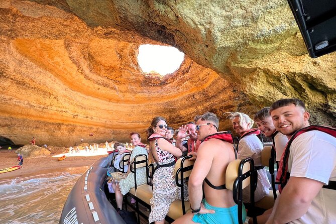 Dolphins & Benagil Caves with Biologist guide - Starting at Parchal beside the Arade River