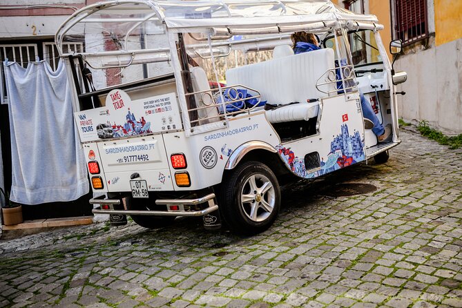 Expert Plus Lisbon Tour with Local Guide in Private Eco Tuk Tuk - Cais do Sodré, Chiado, Baixa, and Bairro Alto