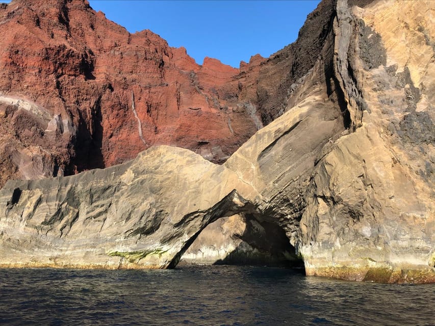 Faial Island: Unique boat tour to the Capelinhos volcano - Ponta Furada reveals Faial’s caves and sea-cut rock