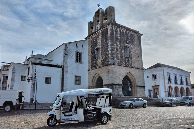 Faro City Tour on Electric Tuk tuks - Old Faro, new Faro, and the local details between them
