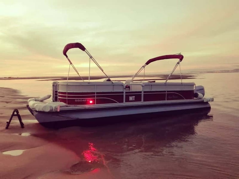 Faro: Sunset 1 hour Ria Formosa Boat Tour - Commentary in four languages