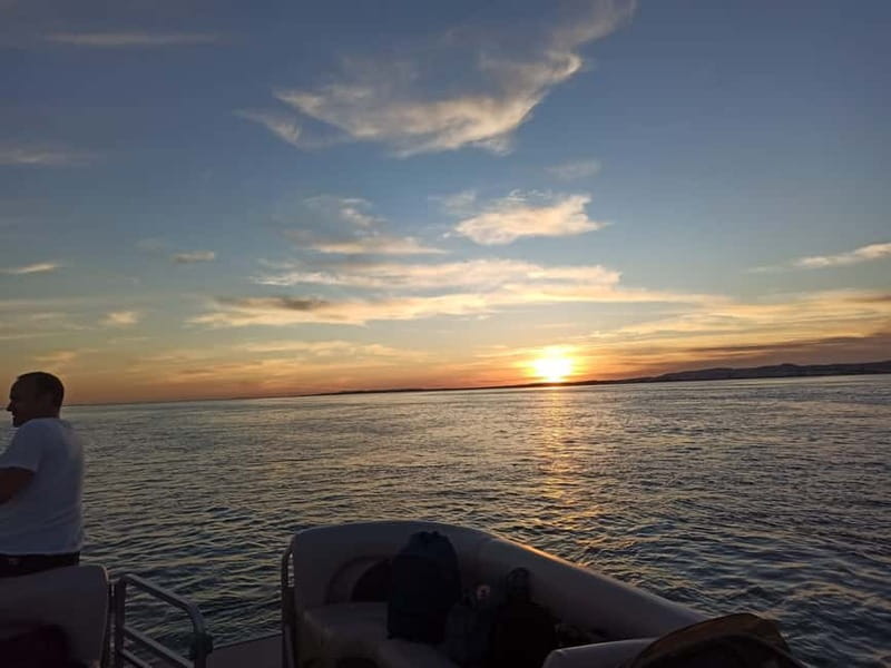 Faro: Sunset 1 hour Ria Formosa Boat Tour - Cruising the Ria Formosa channels