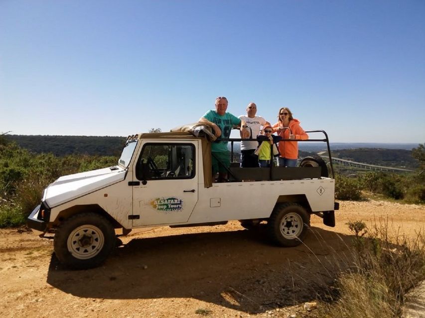 From Albufeira: 4x4 Off-Road Safari & Vineyard Wine Tasting - Four or Five Wines With Algarve Snacks