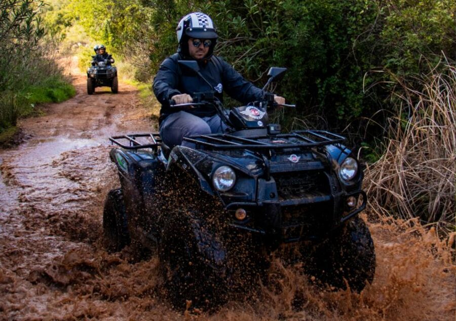 From Albufeira: Half-Day Off-Road Quad Tour - Leaving Albufeira for the Algarve countryside