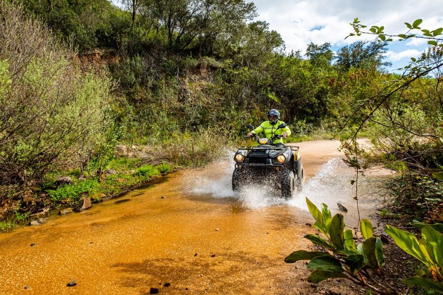 From Albufeira: Half-Day Off-Road Quad Tour - The working windmill and the farm stop