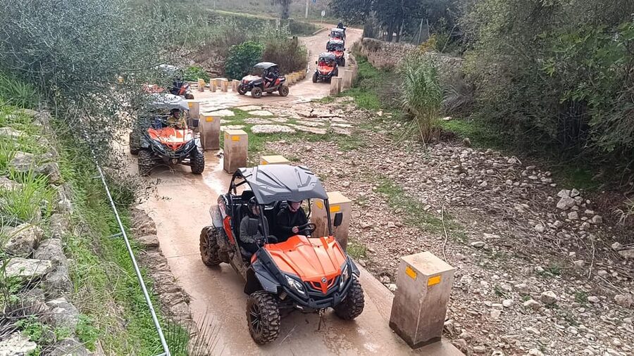 From Albufeira: Paderne Adventure Buggy Ride - The first tracks: dust, bumps, and open countryside