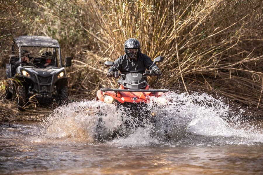 From Almancil: Quad Tour in Algarve Countryside - Getting started with the safety briefing