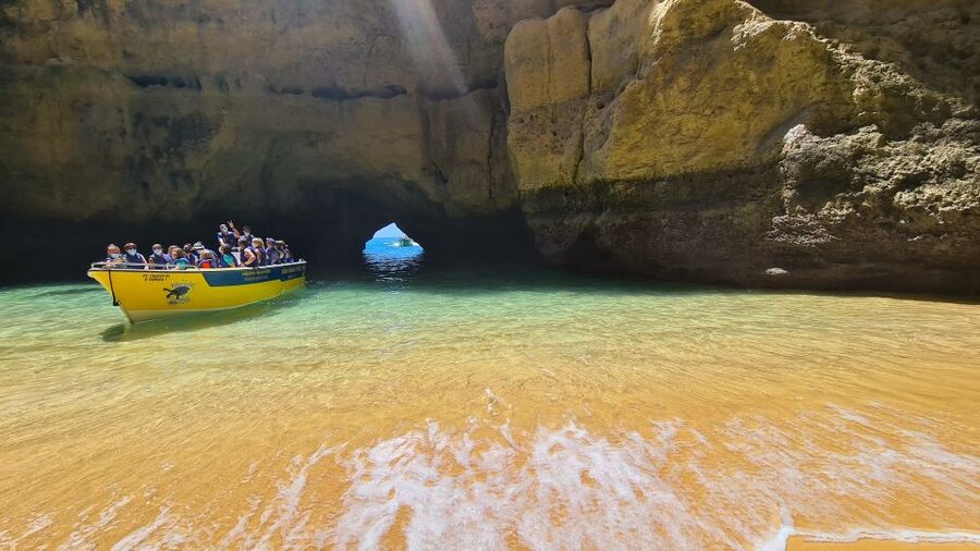From Benagil: Coast Boat Tour with Benagil Cave - Praia da Corredoura and the secluded coves