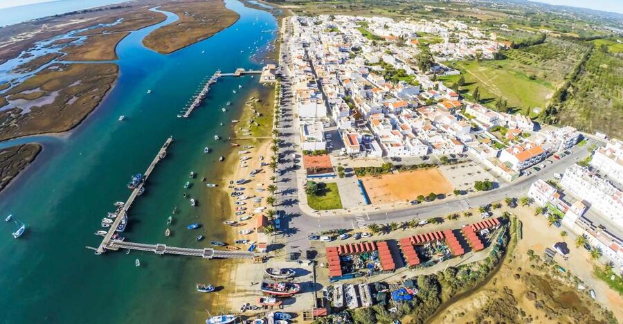 From Cabanas de Tavira: Octopus Route - Cruising through Barra Artificial de Tavira and Quatro-águas