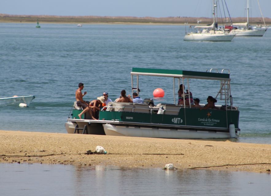 From Faro: 2-Island, 2-Stop Ria Formosa Catamaran Tour - Deserta Island: 45 minutes at Portugal’s southern edge