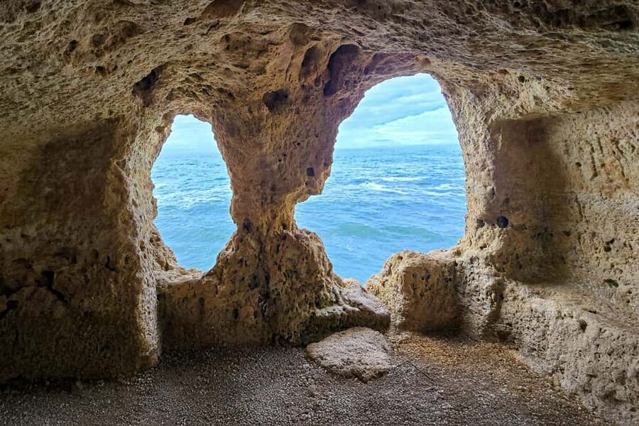 From Faro: 7 Valleys Hiking, Benagil Cave, & Snorkeling Tour - Walking the Seven Hanging Valleys Trail