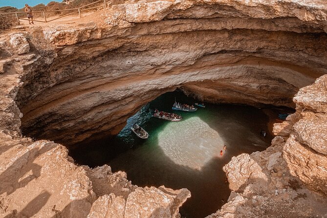 From Faro : Benagil, Algar Seco, 7 Hanging Valleys & Navy - Starting in Faro at Largo de São Pedro